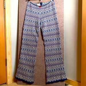 Sweater knit pants